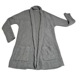 Gap Openfront Midi Sweater Cardigan Wool Alpaca Knit Gray XS